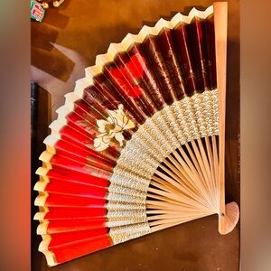 Vintage Japanese Paper Sensu Fan
